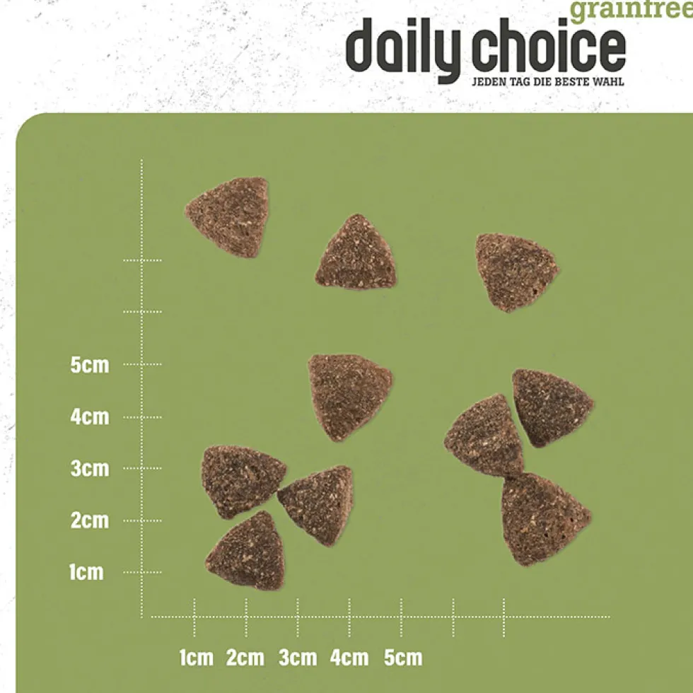 daily choice Grainfree Lamm mit Kartoffeln und Erbsen Trockenfutter 15 kg