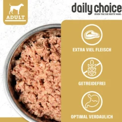 daily choice mit Huhn Nassfutter 6 x 800 g
