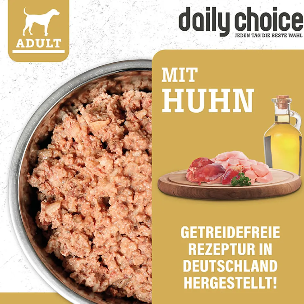 daily choice mit Huhn Nassfutter 6 x 800 g