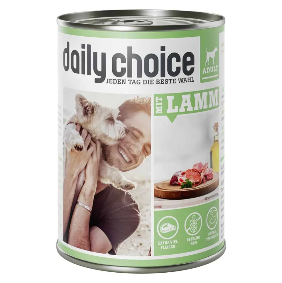 daily choice mit Lamm Nassfutter 6 x 400 g