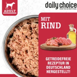 daily choice mit Rind Nassfutter 6 x 800 g