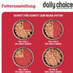 daily choice mit Rind Nassfutter 6 x 800 g