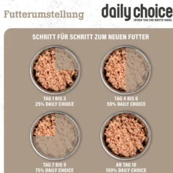 daily choice mit Wild Nassfutter 6 x 800 g