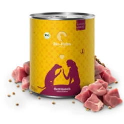 Herrmann's Classic Bio-Huhn mit Hirse Nassfutter 6 x 800 g