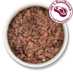 Herrmann's Kreativ-Mix Bio Rind Reinfleisch Ergänzung Nassfutter 60 x 200 g