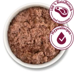 Herrmann's Kreativ-Mix Kaninchen Reinfleisch Ergänzung Nassfutter 6 x 800 g