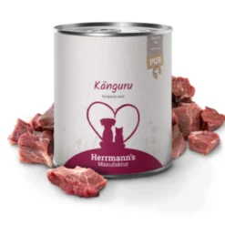 Herrmann's Kreativ-Mix Känguru Reinfleisch Ergänzung Nassfutter 6 x 800 g