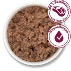 Herrmann's Kreativ-Mix Pferd Reinfleisch Ergänzung Nassfutter 6 x 400 g