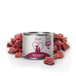 Herrmann's Kreativ-Mix Pferd Reinfleisch Ergänzung Nassfutter 12 x 200 g