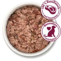 Herrmann's Kreativ-Mix Wild Reinfleisch Ergänzung Nassfutter 6 x 800 g