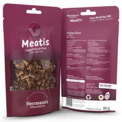 Herrmann's Meatis Pferd mit Hirse Snack 80 g