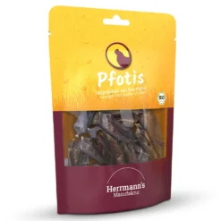 Herrmann's Pfotis Bio Hühnerwürstchen Snack 80 g