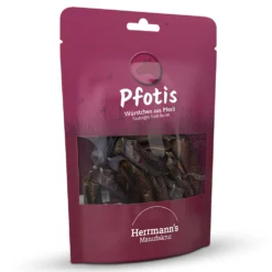Herrmann's Pfotis Pferdewürstchen Snack 80 g