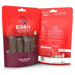 Herrmann's Ribbis Bio Rind Snack 80 g