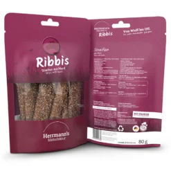 Herrmann's Ribbis Pferd Snack 80 g