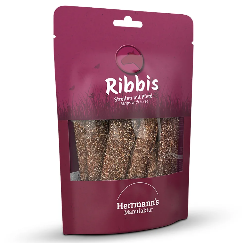 Herrmann's Ribbis Pferd Snack 80 g