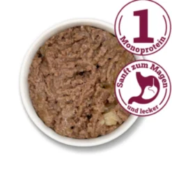 Herrmann's Selection Adult Bio Ente mit Kartoffeln & Banane Nassfutter 12 x 100 g