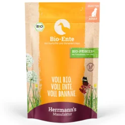 Herrmann's Selection Adult Bio Ente mit Kartoffeln & Banane Nassfutter 12 x 100 g