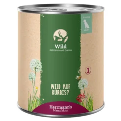 Herrmann's Selection Light Wild mit Kürbis und Quinoa Nassfutter 6 x 800 g