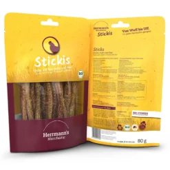 Herrmann's Stickis Bio Huhn mit Reis Snack 80 g