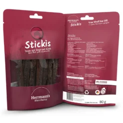Herrmann's Stickis Ziege mit Kürbis Snack 80 g