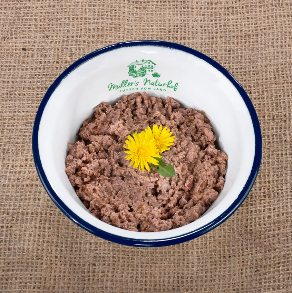 Müller’s Naturhof Traditionell Lamm und Truthahn Nassfutter 6 x 400 g
