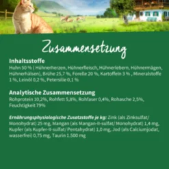 Müller’s Naturhof Traditionell Huhn & Forelle Nassfutter 30 x 400 g
