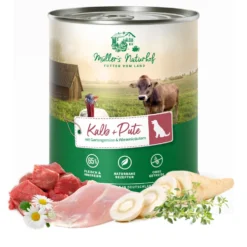 Müller’s Naturhof Traditionell Kalb und Pute Nassfutter 6 x 800 g