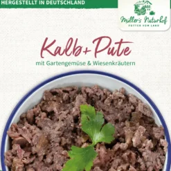 Müller’s Naturhof Traditionell Kalb und Pute Nassfutter 6 x 800 g
