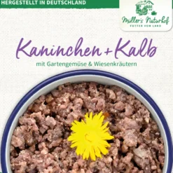 Müller’s Naturhof Traditionell Kaninchen und Kalb Nassfutter 6 x 800 g