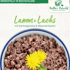 Müller’s Naturhof Traditionell Lamm und Lachs Nassfutter 6 x 800 g