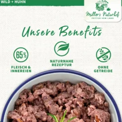 Müller’s Naturhof Traditionell Wild und Huhn Nassfutter 6 x 800 g