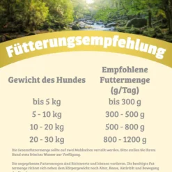 Natural Rind mit Pastinake & Leinöl Nassfutter 6 x 800 g