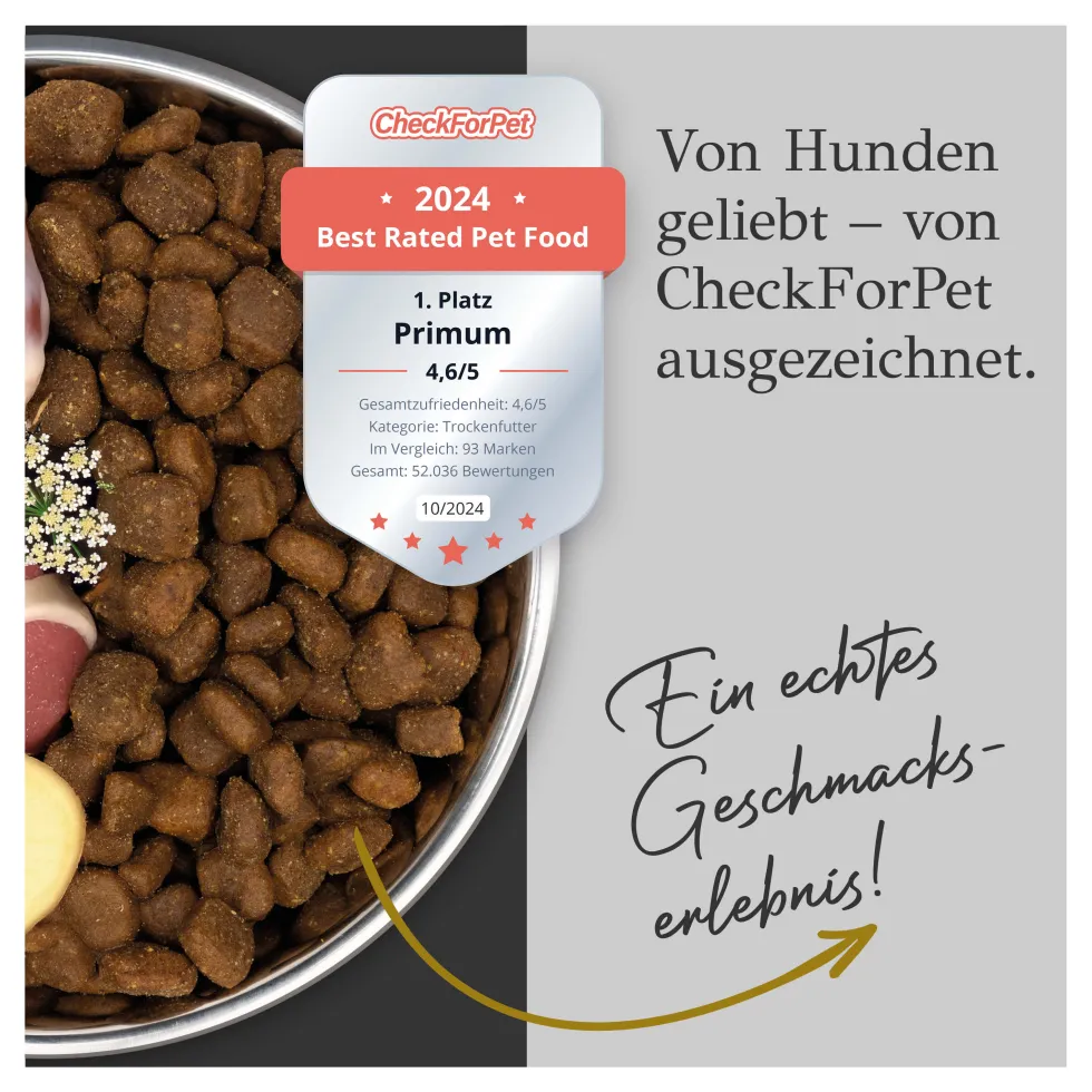 Primum Soft Adult Ente mit Kartoffel Trockenfutter 5 kg