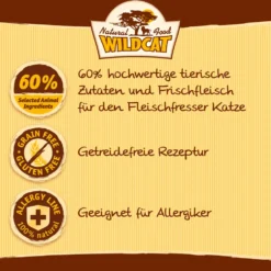 Wildcat Adult Bhadra Pferd & Süßkartoffel Nassfutter 7 x 100 g