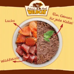 Wildcat Adult Cheetah Wild, Lamm & Lachs Nassfutter 7 x 100 g
