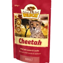 Wildcat Adult Cheetah Wild, Lamm & Lachs Nassfutter 7 x 100 g