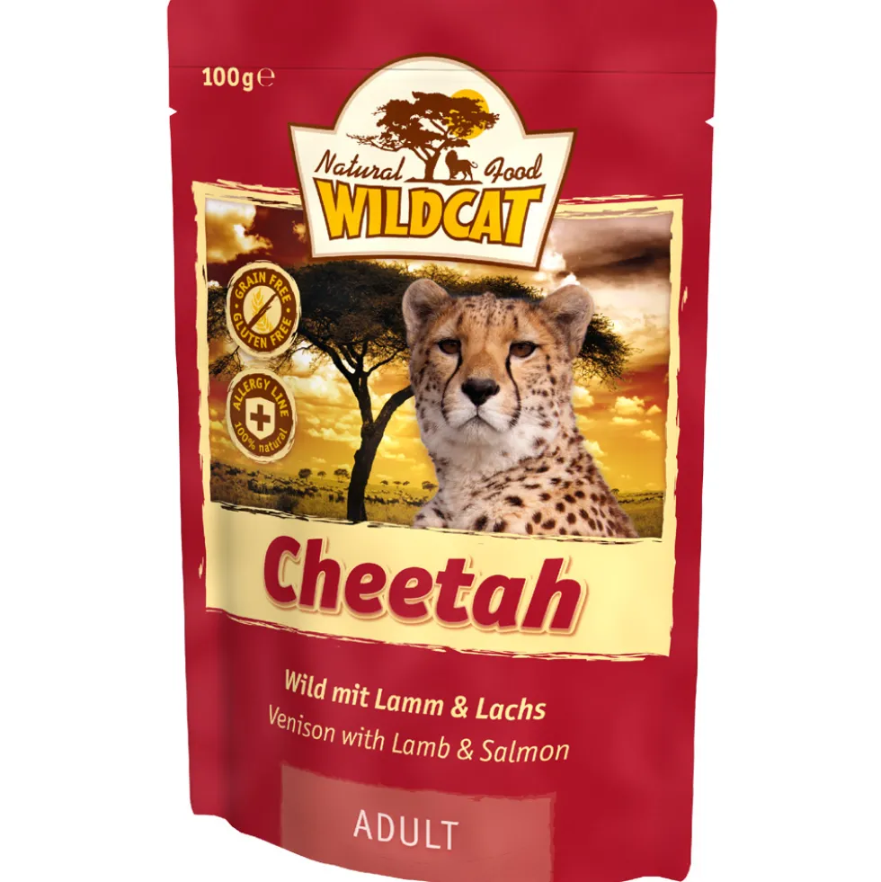 Wildcat Adult Cheetah Wild, Lamm & Lachs Nassfutter 7 x 100 g