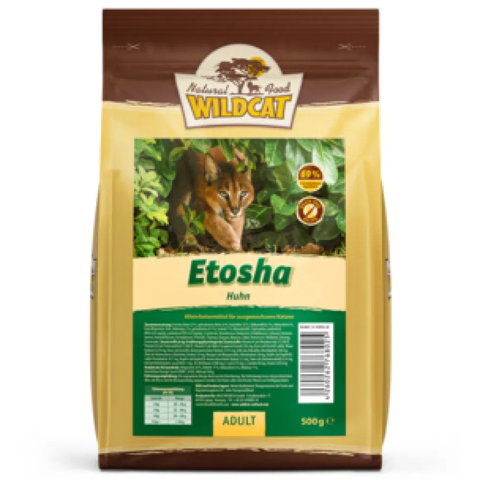 Wildcat Adult Etosha Huhn & Kartoffel Trockenfutter 500 g