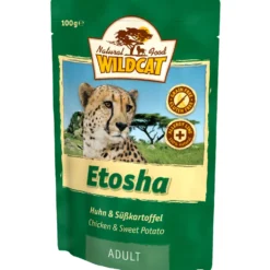 Wildcat Adult Etosha Huhn & Süßkartoffel Nassfutter 7 x 100 g