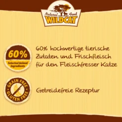 Wildcat Adult Rani Geflügel & Kartoffel Nassfutter 7 x 100 g