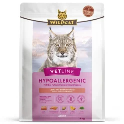 Wildcat VetLine Hypoallergenic Lachs Trockenfutter 3 kg