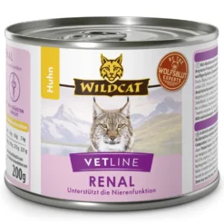 Wildcat VetLine Renal Huhn Nassfutter 6 x 200 g