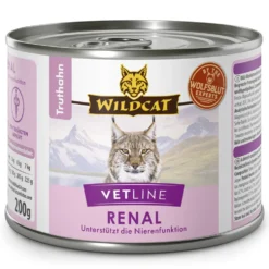 Wildcat VetLine Renal Truthahn Nassfutter 6 x 200 g