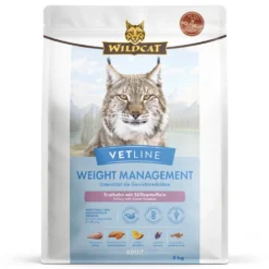 Wildcat VetLine Weight Management Truthahn Trockenfutter 3 kg