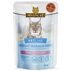 Wildcat VetLine Weight Management Truthahn Nassfutter 12 x 85 g