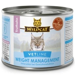 Wildcat VetLine Weight Management Truthahn Nassfutter 6 x 200 g