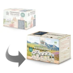 Wildes Land BIO Adult Pouch Probierbox Nassfutter 6 x 85 g