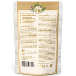 Wildes Land Classic Adult Ente und Pute mit Distelöl Nassfutter 12 x 100 g
