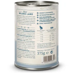 Wildes Land Classic Adult Forelle und Lachs Nassfutter 6 x 375 g